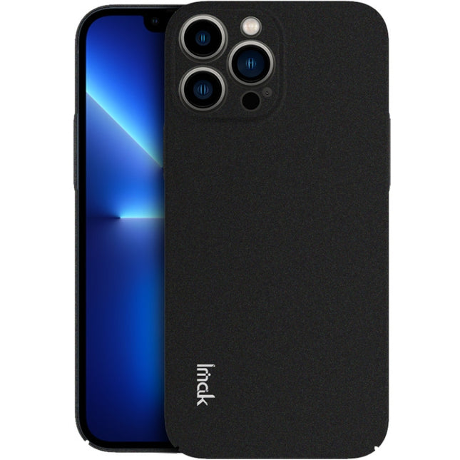 IMAK HC-1 Series Frosted Hard Phone Case For iPhone 13 Pro(Black)-garmade.com