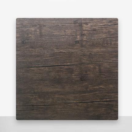 60 x 60cm Single Side Retro PVC Photography Backdrops Board(Dark Wood Grain)-garmade.com