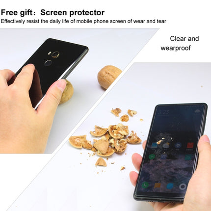 IMAK All-inclusive Shockproof Airbag TPU Phone Case with Screen Protector For iPhone 13 mini(Transparent)-garmade.com