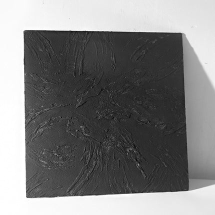 60 x 60cm Retro PVC Cement Texture Board Photography Backdrops Board(Black White)-garmade.com