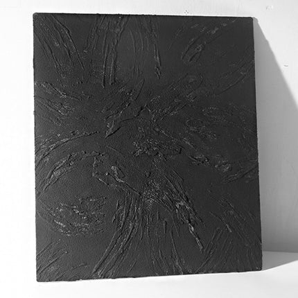 80 x 60cm Retro PVC Cement Texture Board Photography Backdrops Board(Black White)-garmade.com