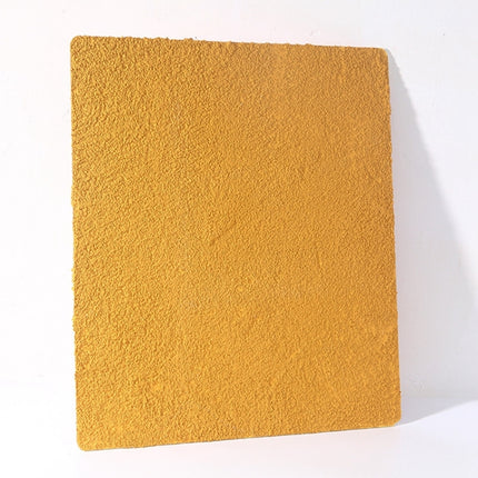 80 x 60cm PVC Backdrop Board Coarse Sand Texture Cement Photography Backdrop Board(Orange Yellow)-garmade.com