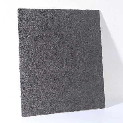 80 x 60cm PVC Backdrop Board Coarse Sand Texture Cement Photography Backdrop Board(Dark Grey)-garmade.com