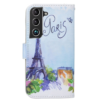 For Samsung Galaxy S22+ 5G Horizontal Flip Phone Leather Case with Holder & Card Slots & Photo Frame & Wallet(Tower)-garmade.com