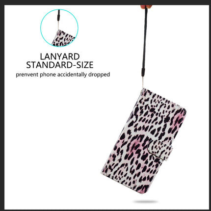 For Samsung Galaxy S22+ 5G Painted Pattern Horizontal Flip Phone Leather Case with Holder & Card Slots & Photo Frame(Leopard)-garmade.com