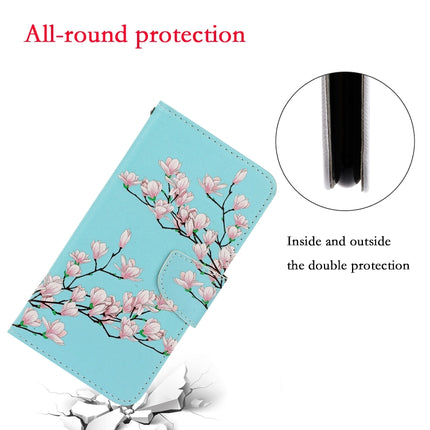 For iPhone 6 / 6s 3D Colored Drawing Horizontal Flip PU Leather Case with Holder & Card Slots & Wallet(Magnolia)-garmade.com