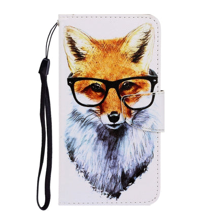 For iPhone 6 / 6s 3D Colored Drawing Horizontal Flip PU Leather Case with Holder & Card Slots & Wallet(Fox)-garmade.com