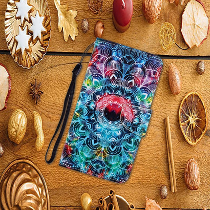 For iPhone 6 / 6s 3D Colored Drawing Horizontal Flip PU Leather Case with Holder & Card Slots & Wallet(Mandala)-garmade.com