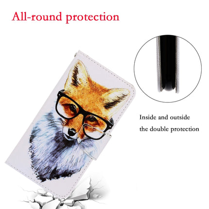 For iPhone XS Max 3D Colored Drawing Horizontal Flip PU Leather Case with Holder & Card Slots & Wallet(Fox)-garmade.com