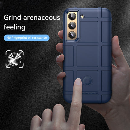 For Samsung Galaxy S22 5G Full Coverage Shockproof TPU Phone Case(Blue)-garmade.com