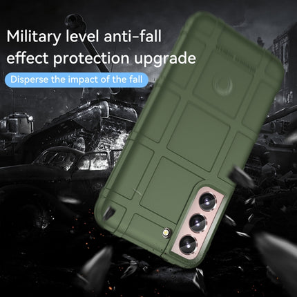 For Samsung Galaxy S22 5G Full Coverage Shockproof TPU Phone Case(Green)-garmade.com