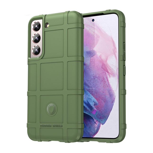For Samsung Galaxy S22+ 5G Full Coverage Shockproof TPU Phone Case(Green)-garmade.com