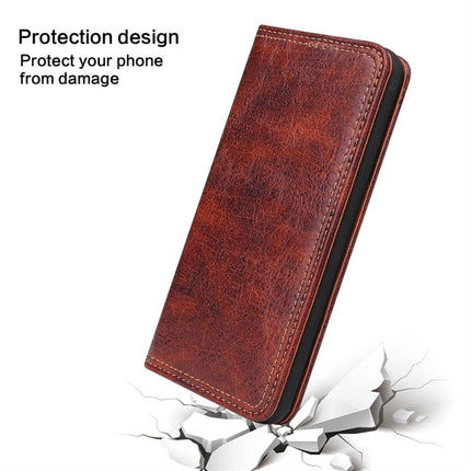 For iPhone 11 Pro Retro Tree Bark Texture PU Magnetic Horizontal Flip Leather Case with Holder & Card Slots & Wallet(Brown)-garmade.com