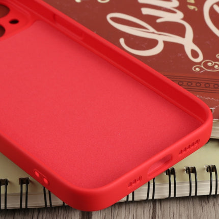 Liquid Silicone Shockproof Magsafe Case For iPhone 13 mini(Red)-garmade.com