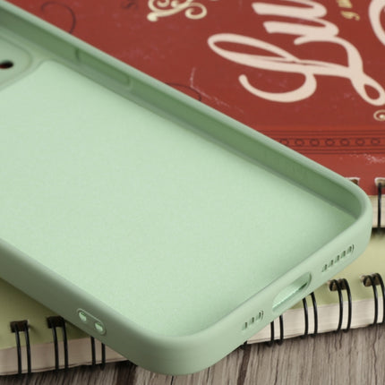 Liquid Silicone Shockproof Magsafe Case For iPhone 13 mini(Green)-garmade.com