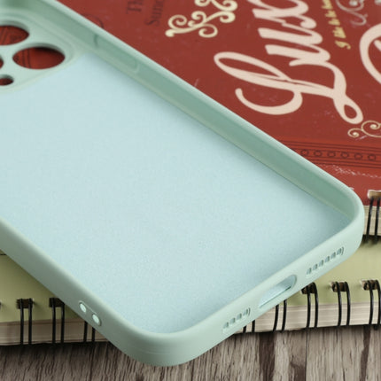 Liquid Silicone Shockproof Magsafe Case For iPhone 13 Pro(Light Cyan)-garmade.com