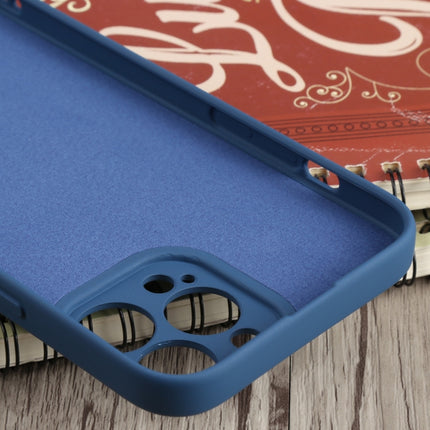 Liquid Silicone Shockproof Magsafe Case For iPhone 13 Pro(Navy Blue)-garmade.com