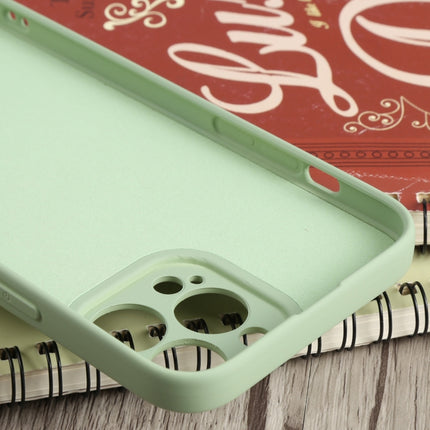 Liquid Silicone Shockproof Magsafe Case For iPhone 13 Pro(Green)-garmade.com