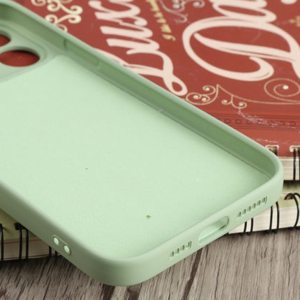 Liquid Silicone Shockproof Magsafe Case For iPhone 13 Pro(Green)-garmade.com