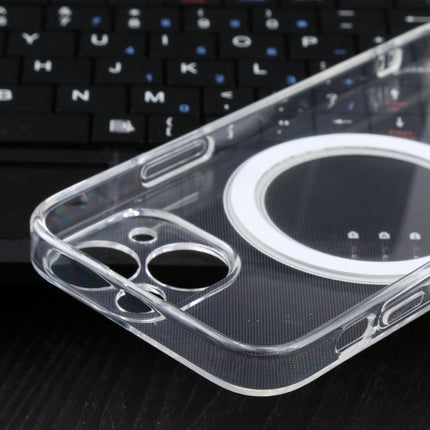 TPU Shocproof Protective Magnetic Magsafe Case For iPhone 13 mini(Transparent)-garmade.com
