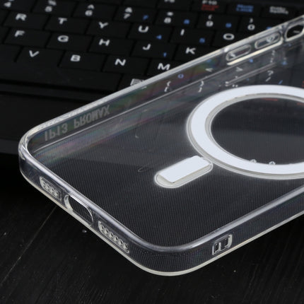TPU Shocproof Protective Magnetic Magsafe Case For iPhone 13 Pro(Transparent)-garmade.com