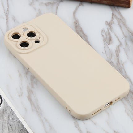 TPU Oil-sprayed Soft Phone Case For iPhone 13 Pro(Khaki)-garmade.com