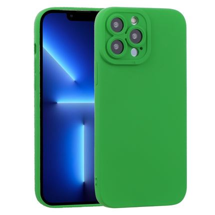 TPU Oil-sprayed Soft Phone Case For iPhone 13 Pro(Green)-garmade.com