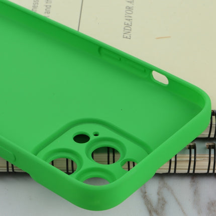 TPU Oil-sprayed Soft Phone Case For iPhone 13 Pro(Green)-garmade.com