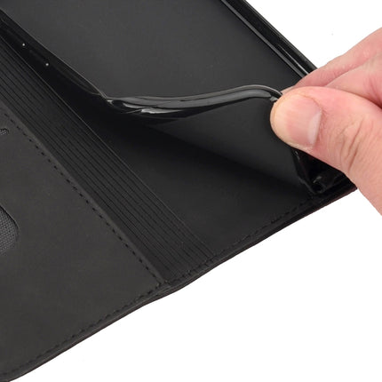 Skin Feel Splicing Leather Phone Case For iPhone 13 mini(Black)-garmade.com
