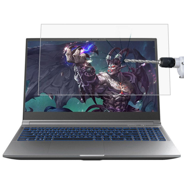 Laptop Screen HD Tempered Glass Protective Film For MECHREVO Z3 Pro 15.6 inch-garmade.com