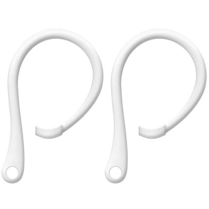 1 Pair imak Wireless Earphones Silicone Anti-lost Lanyard Ear Hook For AirPods 3(White)-garmade.com