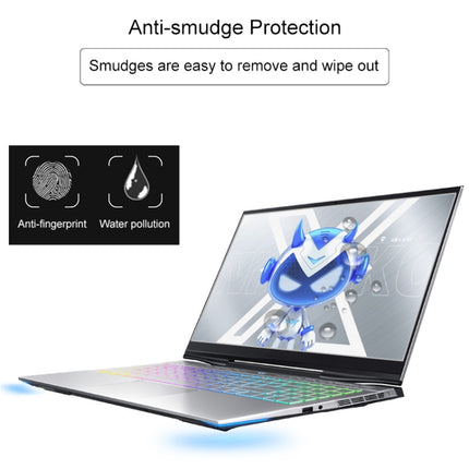 For MACHENIKE F117 15.6 inch Laptop Screen HD Tempered Glass Protective Film-garmade.com