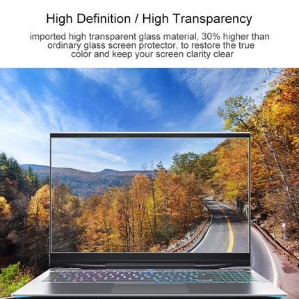 For MACHENIKE F117 15.6 inch Laptop Screen HD Tempered Glass Protective Film-garmade.com