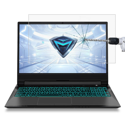 For MACHENIKE T58-VCI1p 15.6 inch Laptop Screen HD Tempered Glass Protective Film-garmade.com
