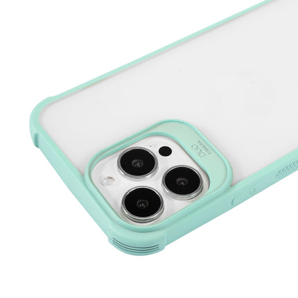 Macaron Color Phone Case with Lanyard For iPhone 13 Pro(Blue)-garmade.com