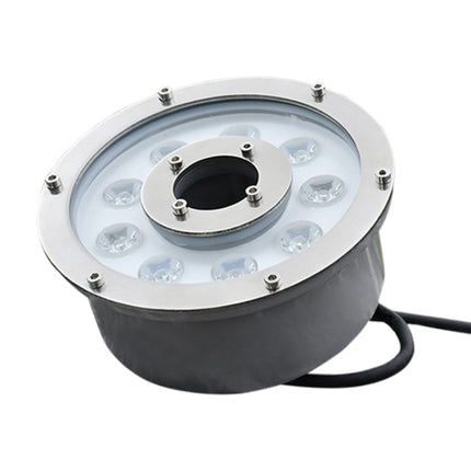 18W Landscape Colorful Color Changing Ring LED Aluminum Alloy Underwater Fountain Light(Colorful)-garmade.com