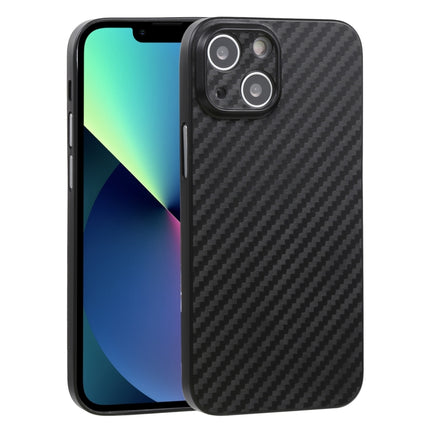 Carbon Fiber Texture PP Phone Case For iPhone 13 mini(Black)-garmade.com