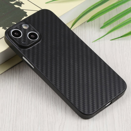 Carbon Fiber Texture PP Phone Case For iPhone 13 mini(Black)-garmade.com