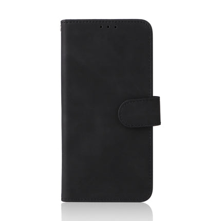 For Samsung Galaxy S22+ 5G Skin Feel Magnetic Buckle Calf Texture PU Phone Case(Black)-garmade.com