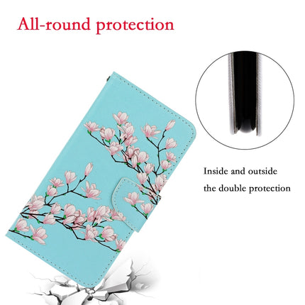 3D Colored Drawing Horizontal Flip Leather Phone Case For iPhone 13 Pro(Magnolia)-garmade.com