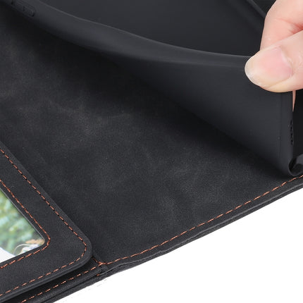 Skin Feel Horizontal Flip Leather Phone Case For iPhone 13 Pro(Black)-garmade.com