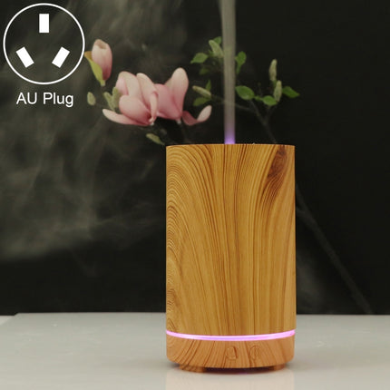 200ml Hollow-out Forest Pattern Wooden Essential Oil Aromatherapy Machine Ultrasonic Humidifier Automatic Alcohol Sprayer, Plug Specification:AU Plug(Light Brown-4)-garmade.com