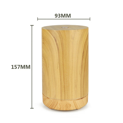200ml Hollow-out Forest Pattern Wooden Essential Oil Aromatherapy Machine Ultrasonic Humidifier Automatic Alcohol Sprayer, Plug Specification:AU Plug(Light Brown-4)-garmade.com