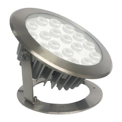 24W Square Park Landscape LED Underwater Light Pool Light(Warm White Light)-garmade.com