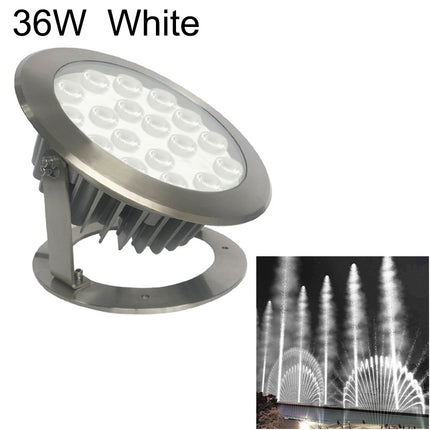 36W Square Park Landscape LED Underwater Light Pool Light(White Light)-garmade.com