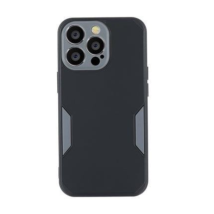 Precise Hole TPU Phone Case For iPhone 13 Pro(Black)-garmade.com