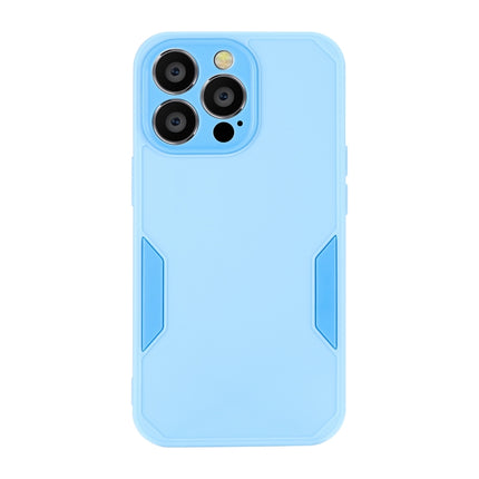 Precise Hole TPU Phone Case For iPhone 13 Pro(Blue)-garmade.com