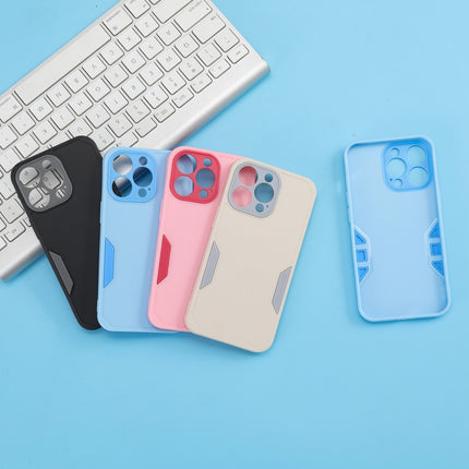 Precise Hole TPU Phone Case For iPhone 13(Blue)-garmade.com