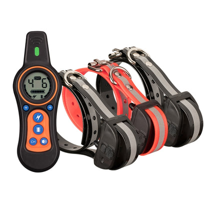 WL-0225 Remote Control Trainer Training Dog Barking Control Collar, Style:1 to 3-garmade.com