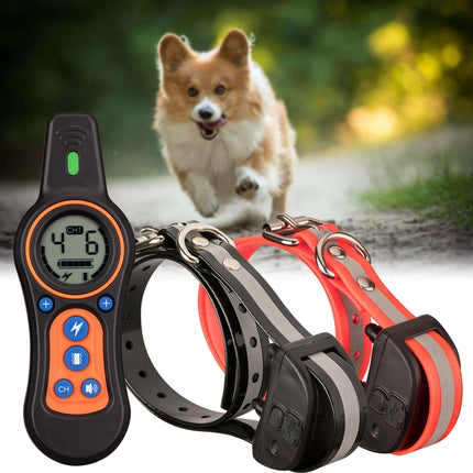 WL-0225 Remote Control Trainer Training Dog Barking Control Collar, Style:1 to 3-garmade.com
